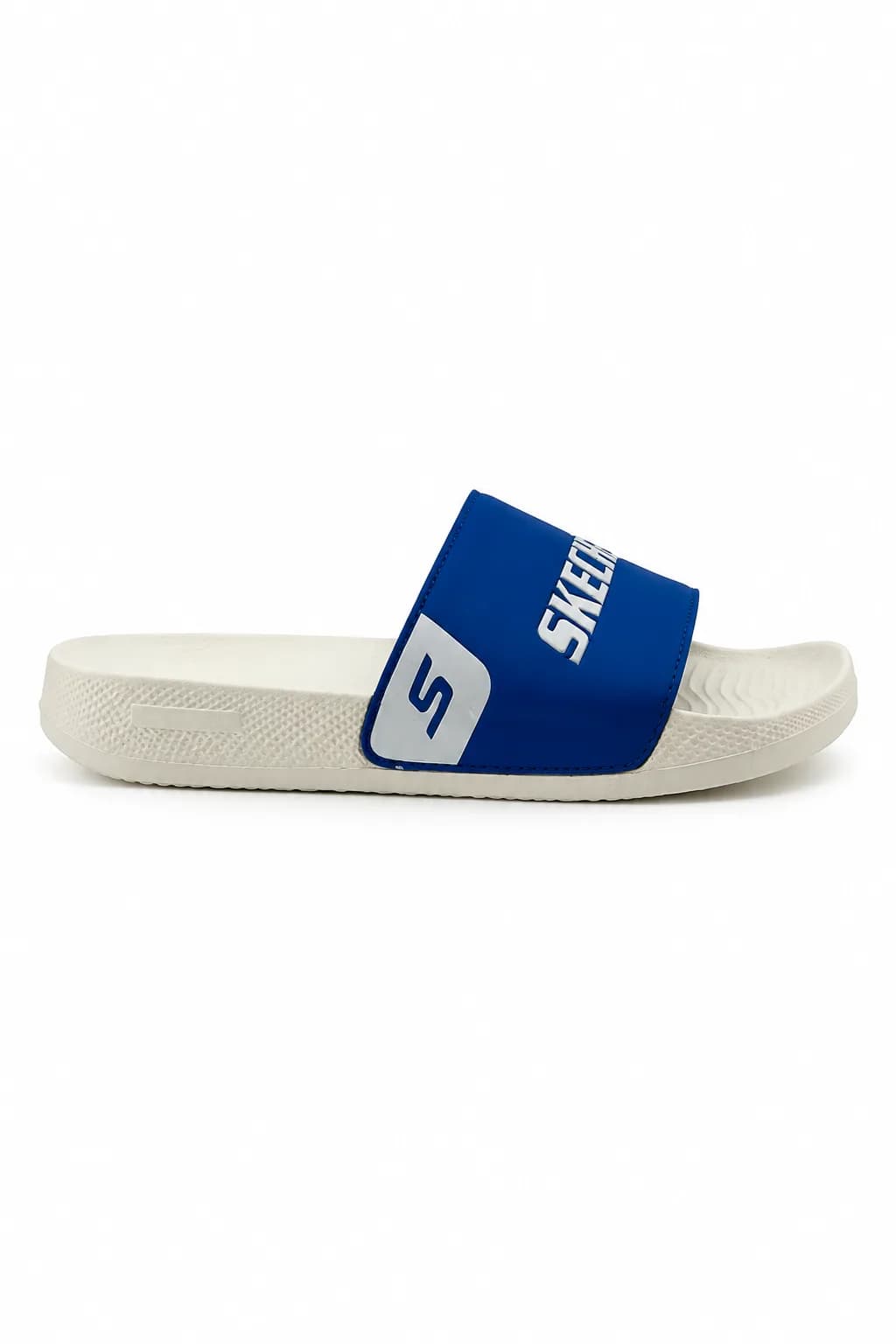 Skechers Blue & White Slide Sandal