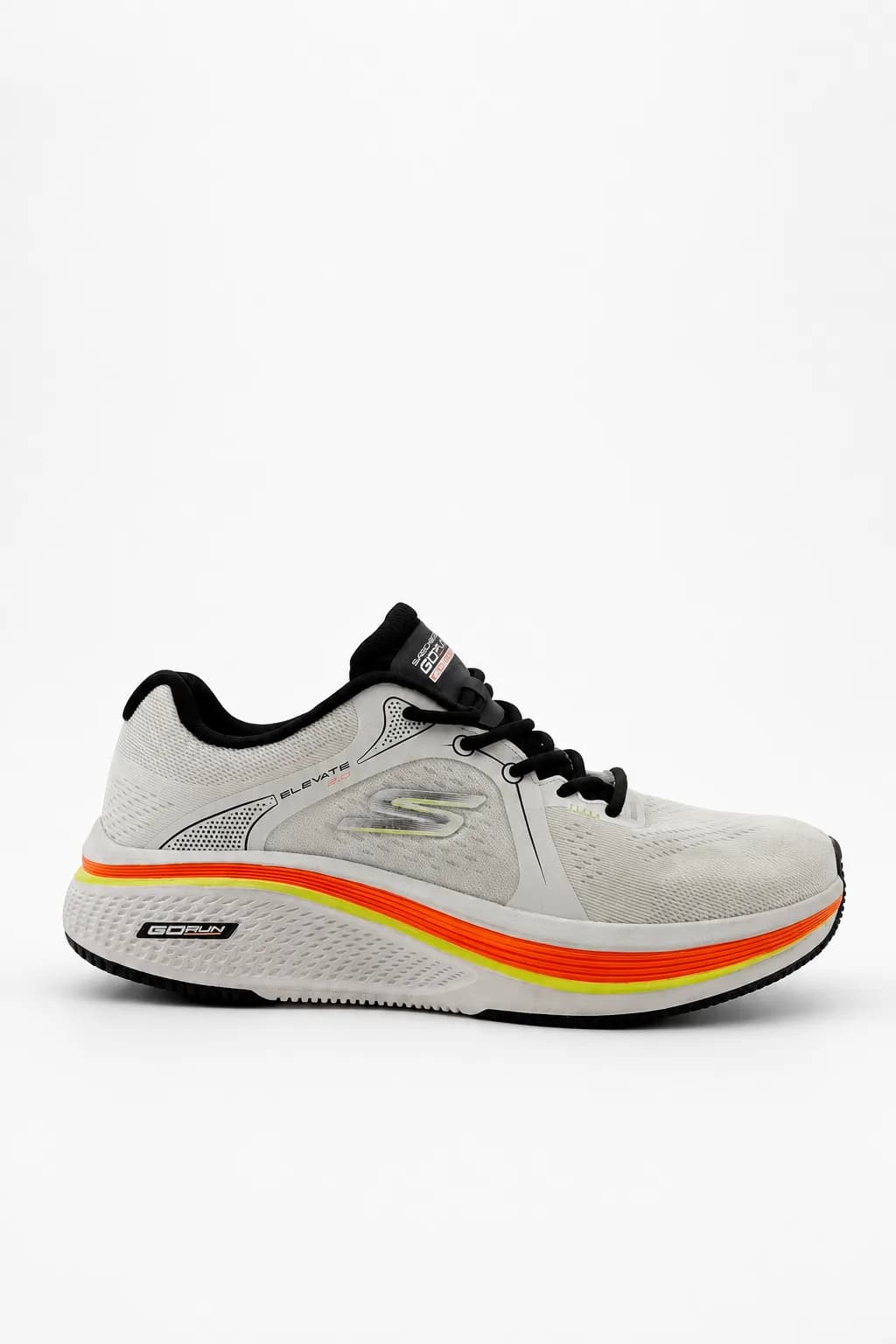 GO RUN Elevate Grey Running Shoe