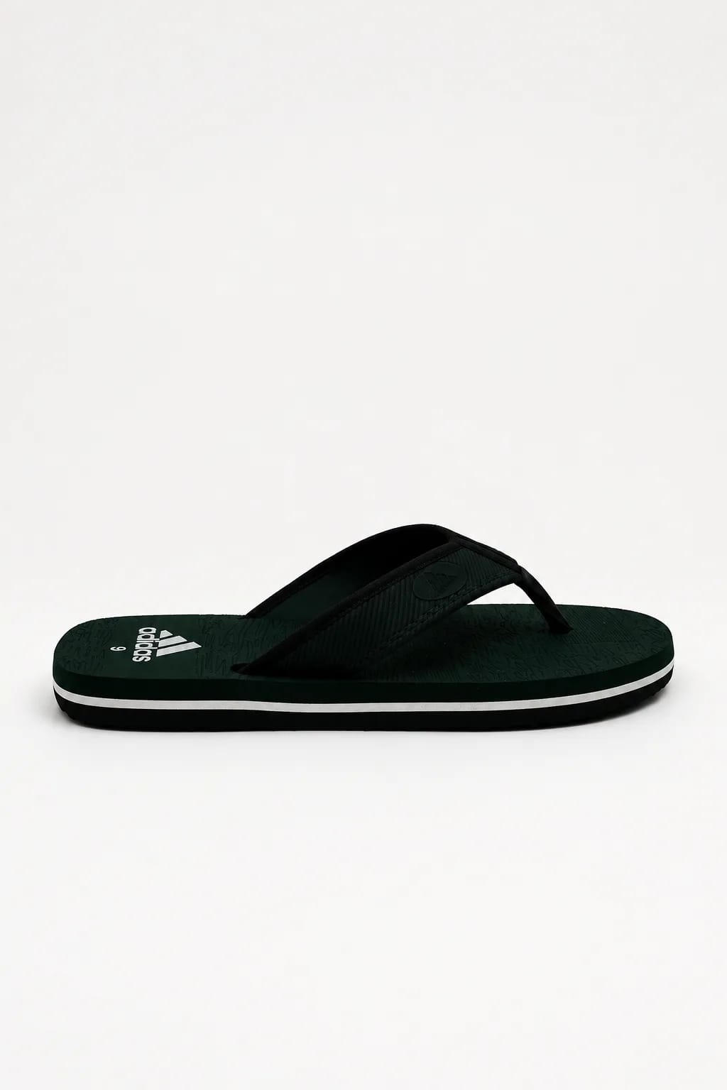 Adidas Dark Green Thong Flip-Flop