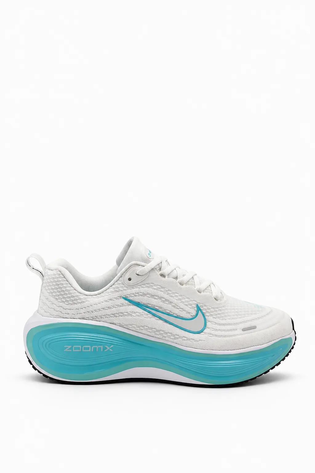White & Turquoise Chunky Athletic Sneaker