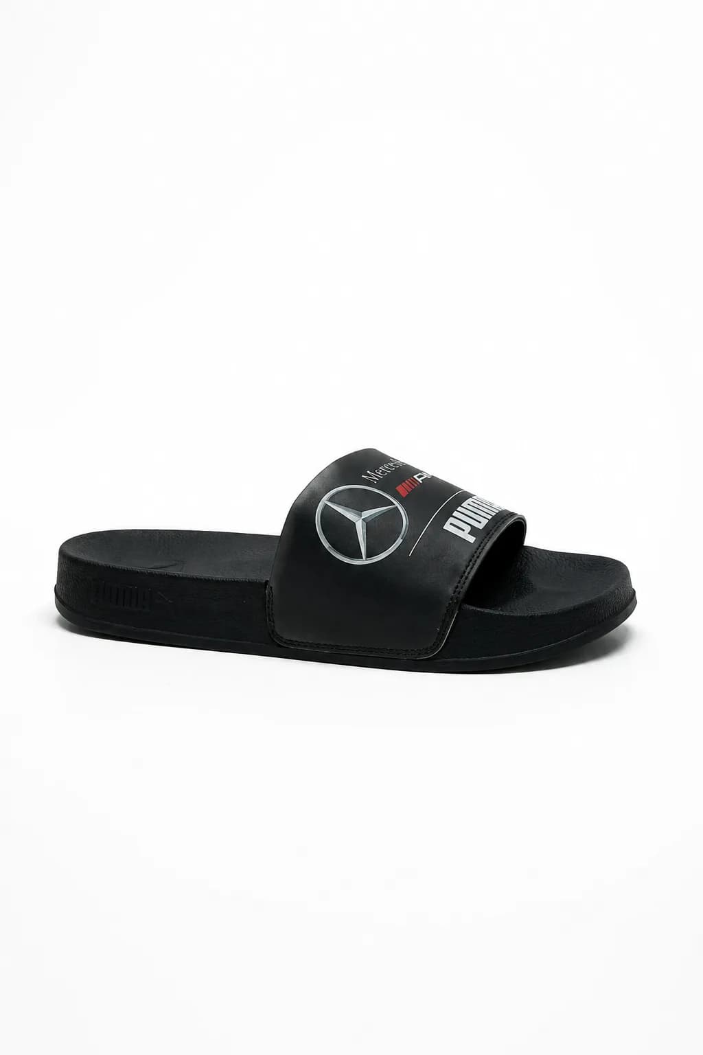 Mercedes-AMG PUMA Black Slide Sandal