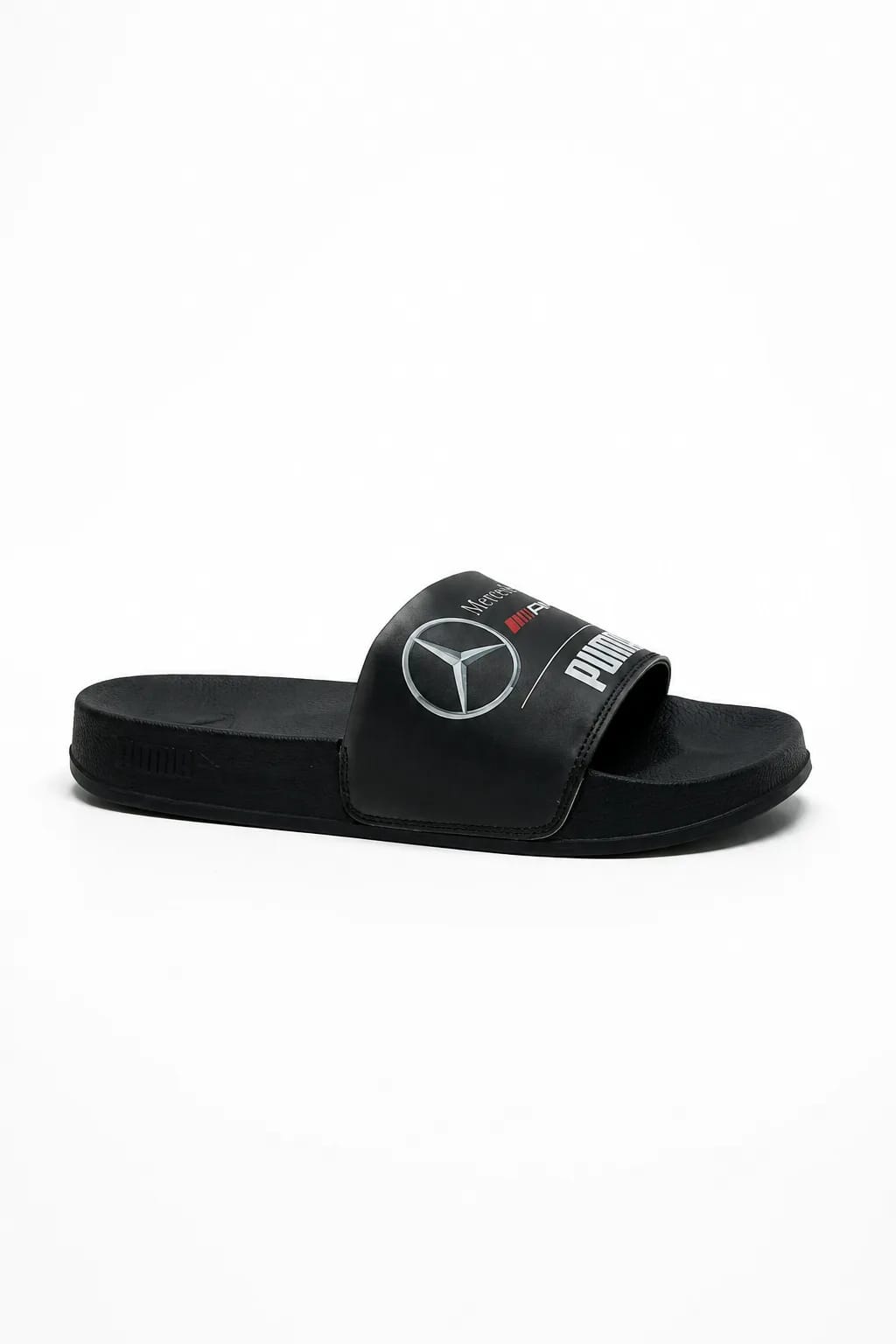 Mercedes-AMG PUMA Black Slide Sandal