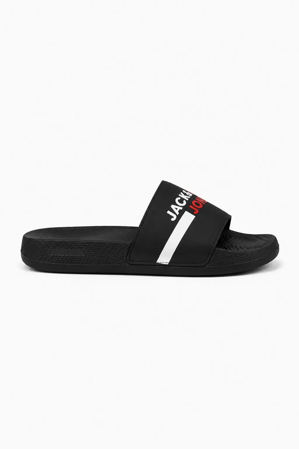 Jack & Jones Black Slide Sandal