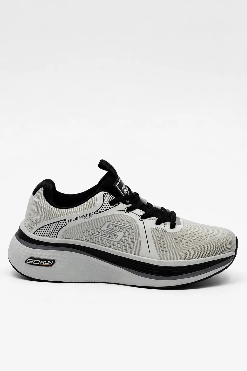 Off-White Contrast-Lace Running Shoe