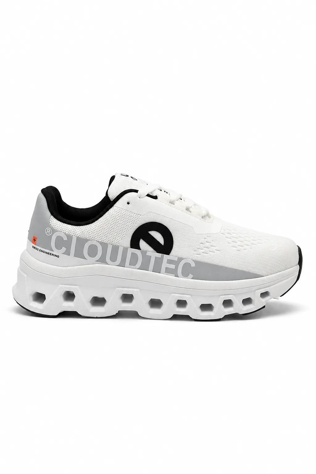 White CLOUDTEC Platform Athletic Sneaker