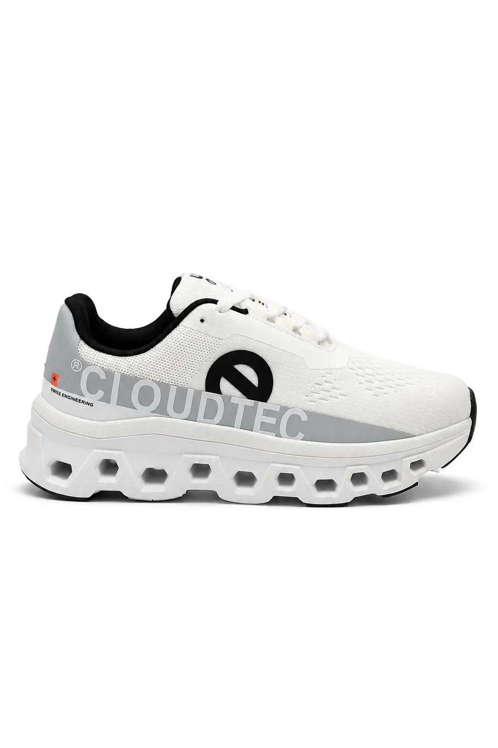 White CLOUDTEC Platform Athletic Sneaker