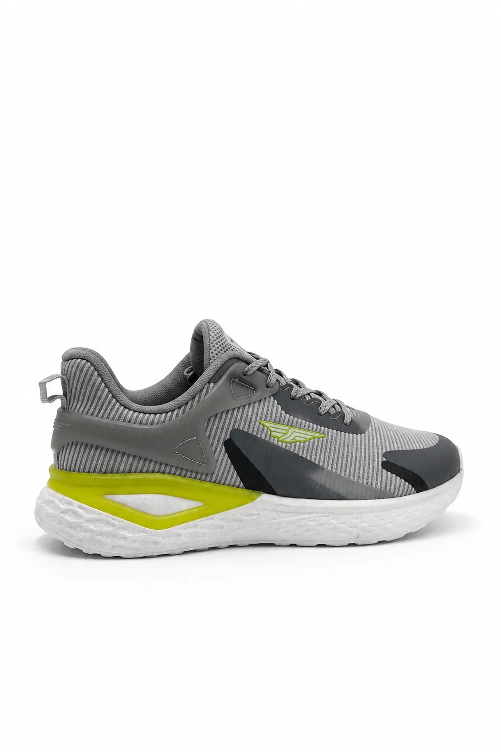 Gray & Neon Green Athletic ShoeGray & Neon Green Athletic Shoe