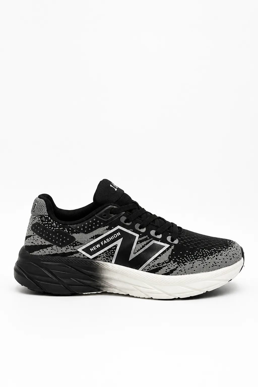 Black & Grey Gradient Running Shoe