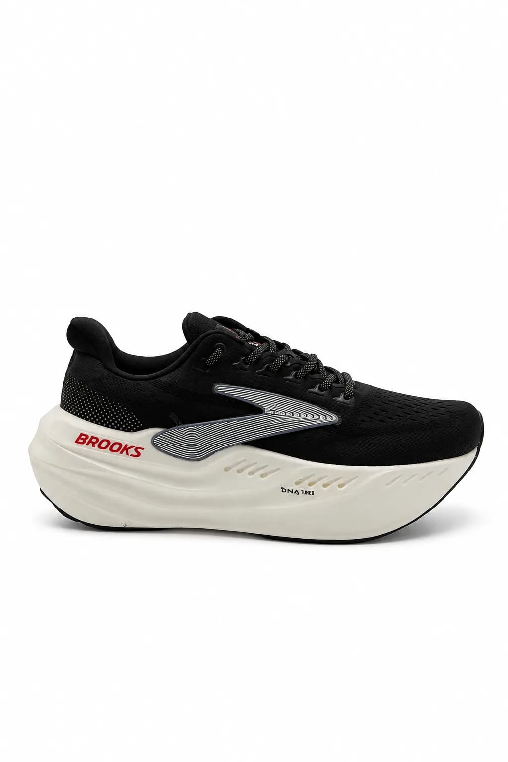Brooks Black Platform Running Shoe