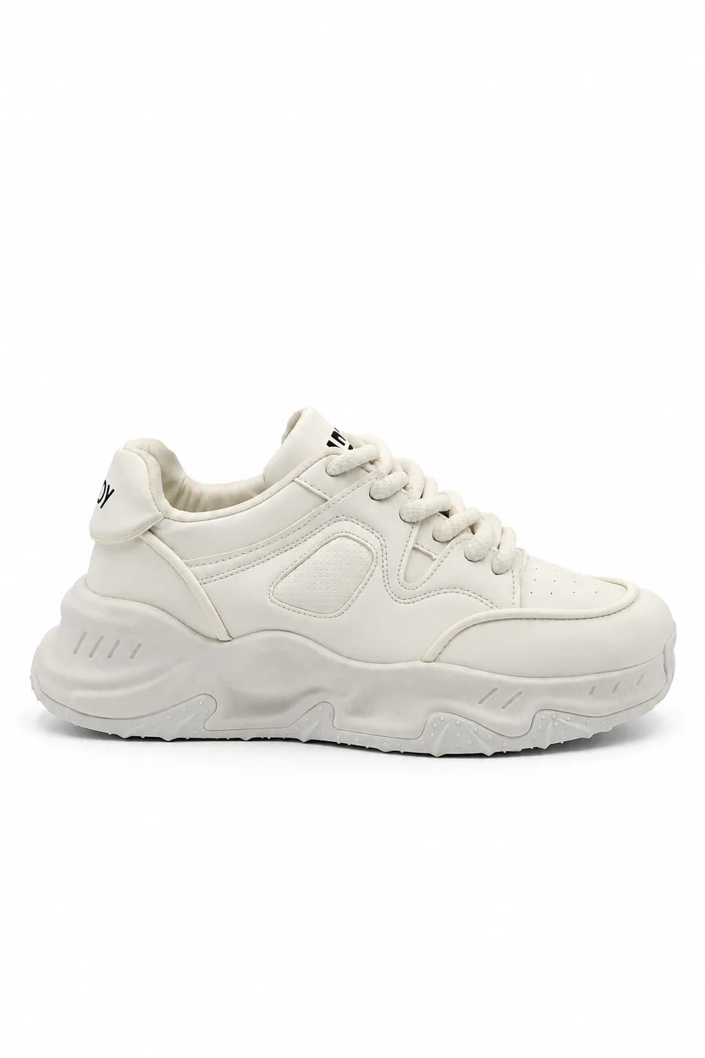 Monochrome Off-White Chunky Sneaker